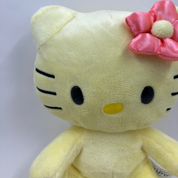 Hello Kitty Small Frys Plush Build a Bear Yellow 7" New With Out Tags - Picture 2 of 12